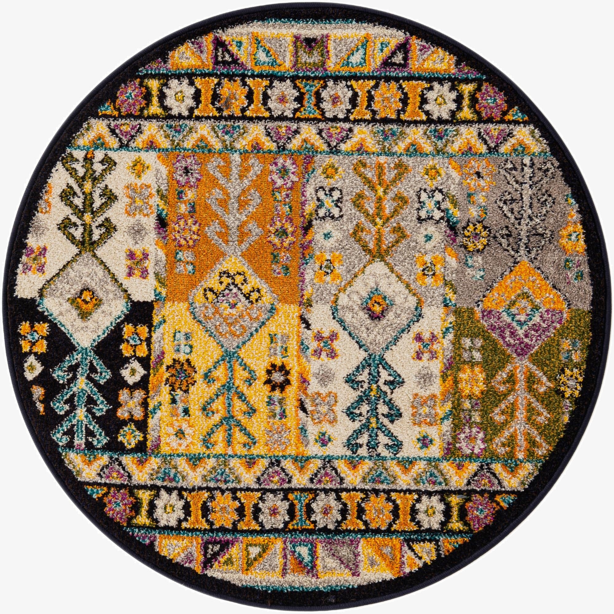 Primary image 3' x 3' Carrington Round Rug