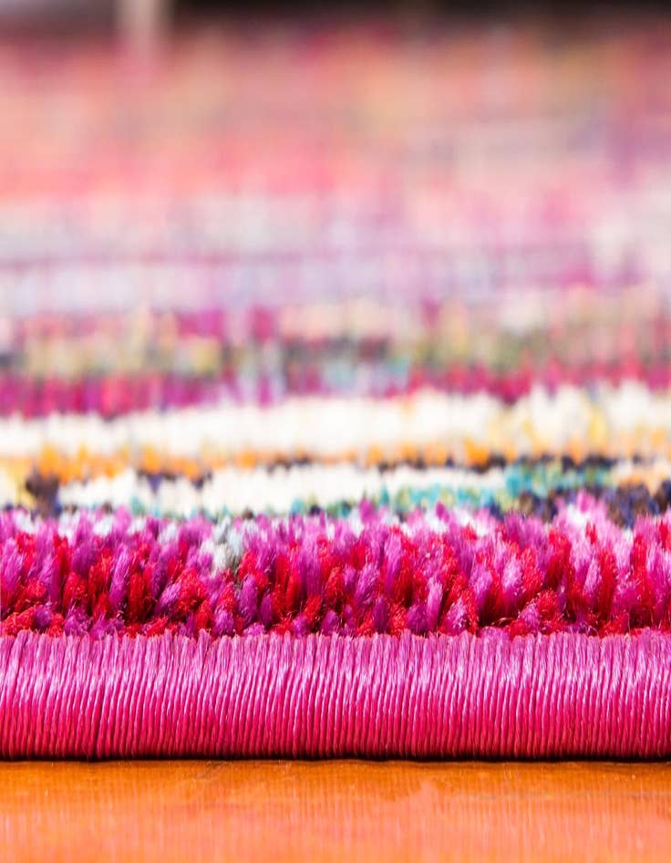 Detail image of 6' x 6'  Washable Casablanca Round Rug