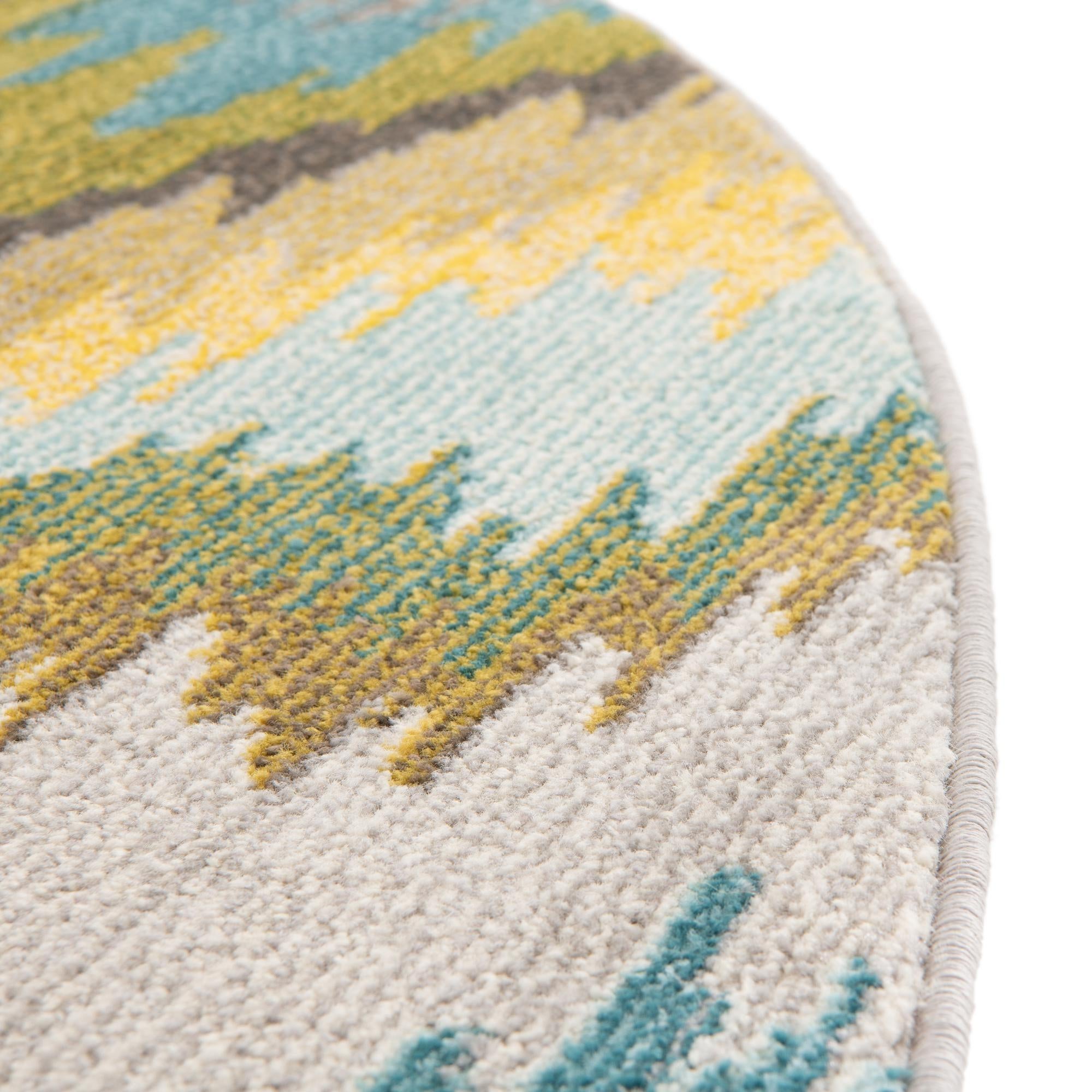 8' x 8' Washable Casablanca Round Rug