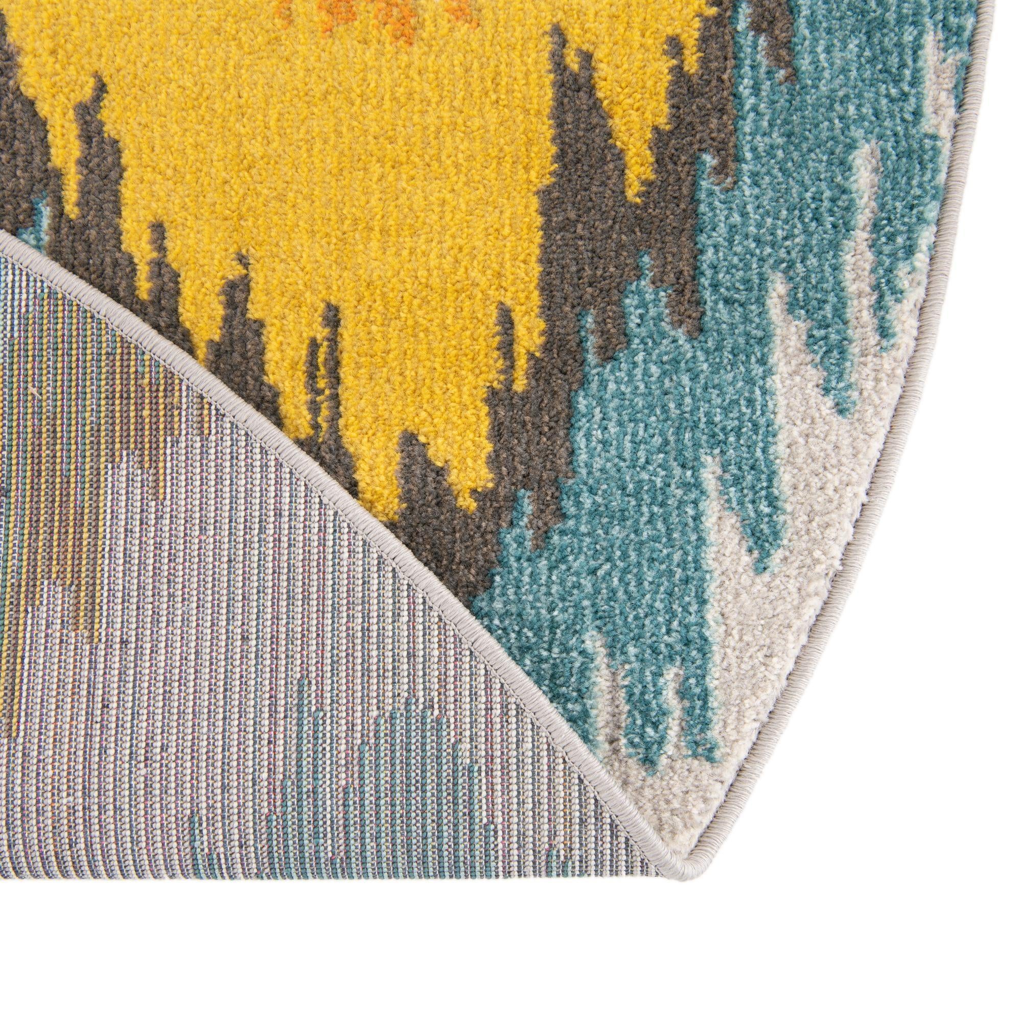 8' x 8' Washable Casablanca Round Rug