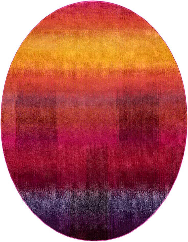 Detail image of 8' x 8' Washable Casablanca Round Rug