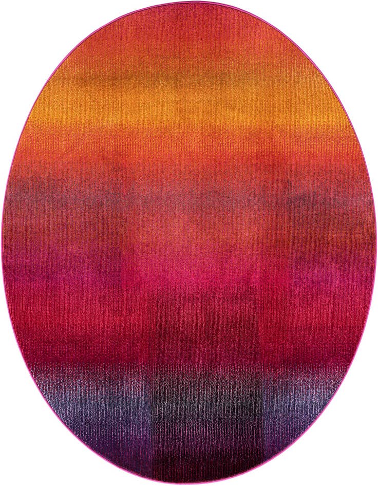 Detail image of 6' x 6' Washable Casablanca Round Rug