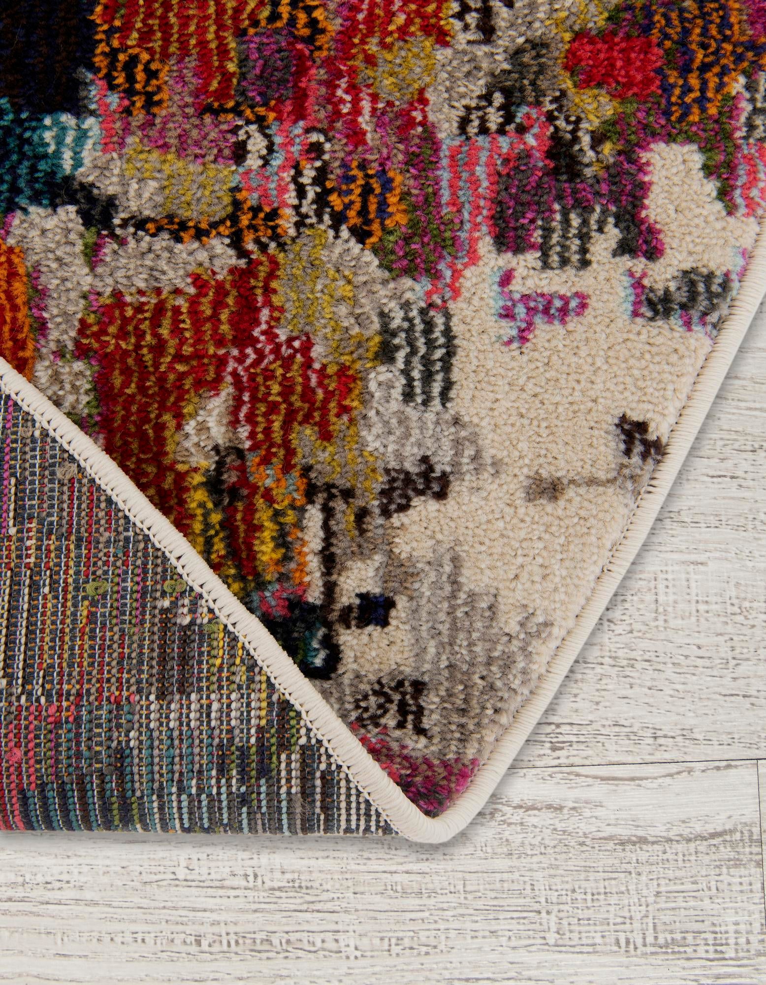 8' x 8' Washable Casablanca Round Rug