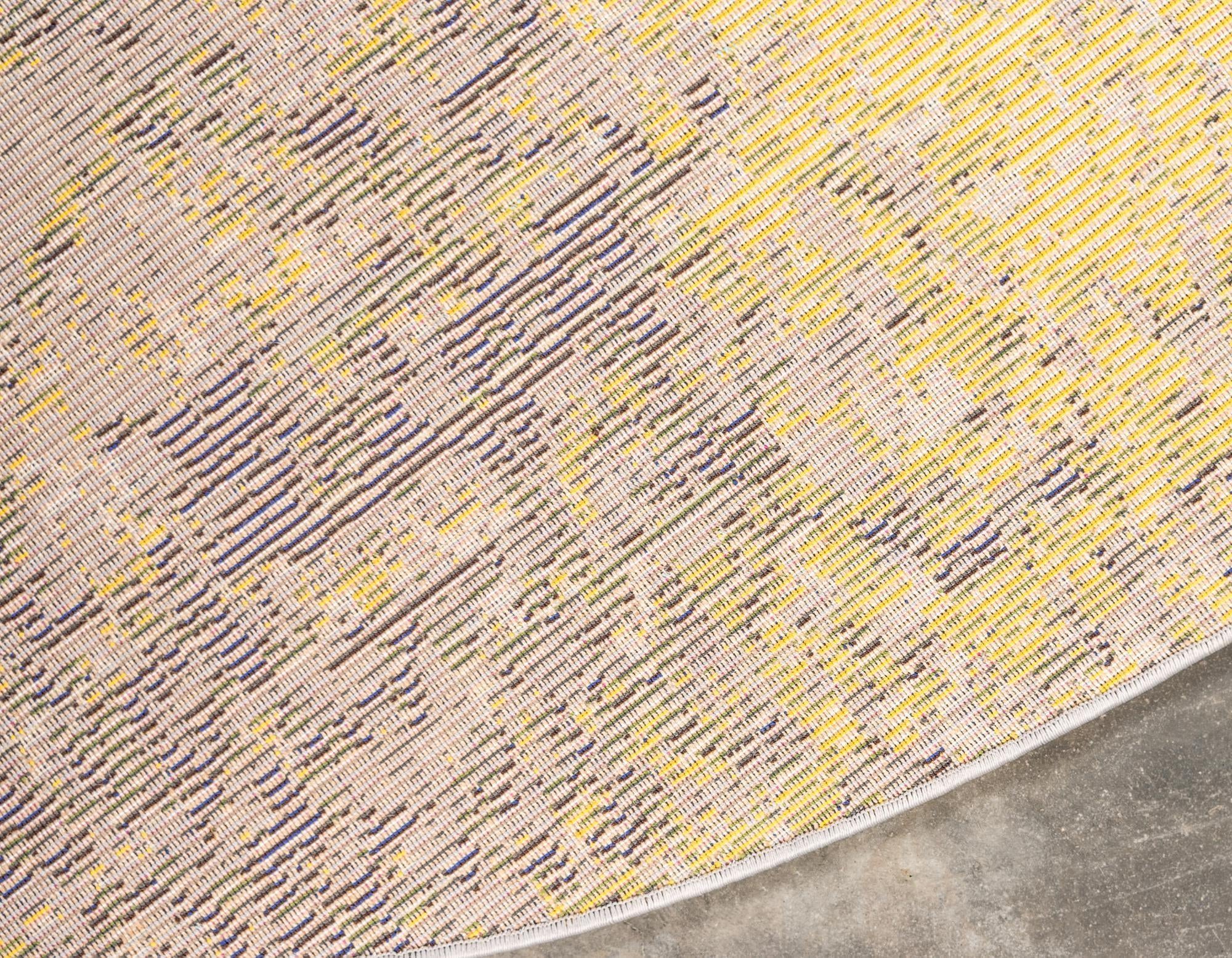 8' x 8' Washable Casablanca Round Rug