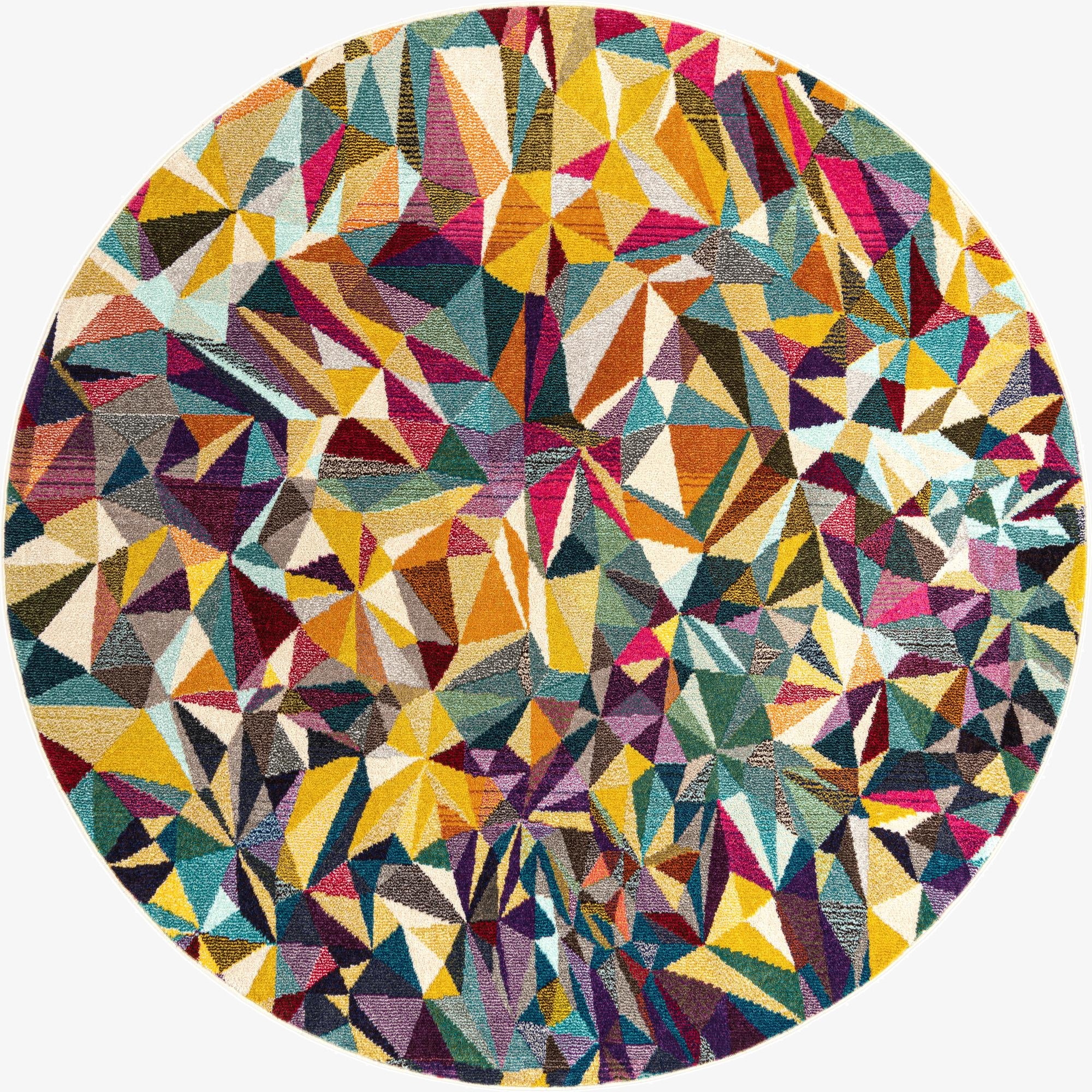 8' x 8'  Washable Casablanca Round Rug