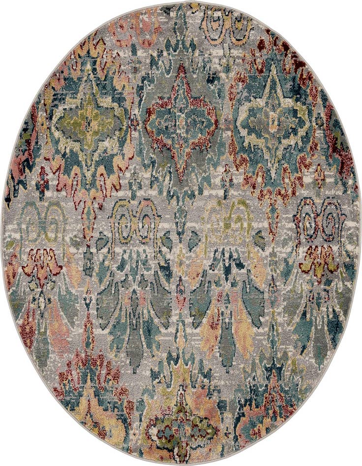 Detail image of 5' x 5' Charleston Round Rug