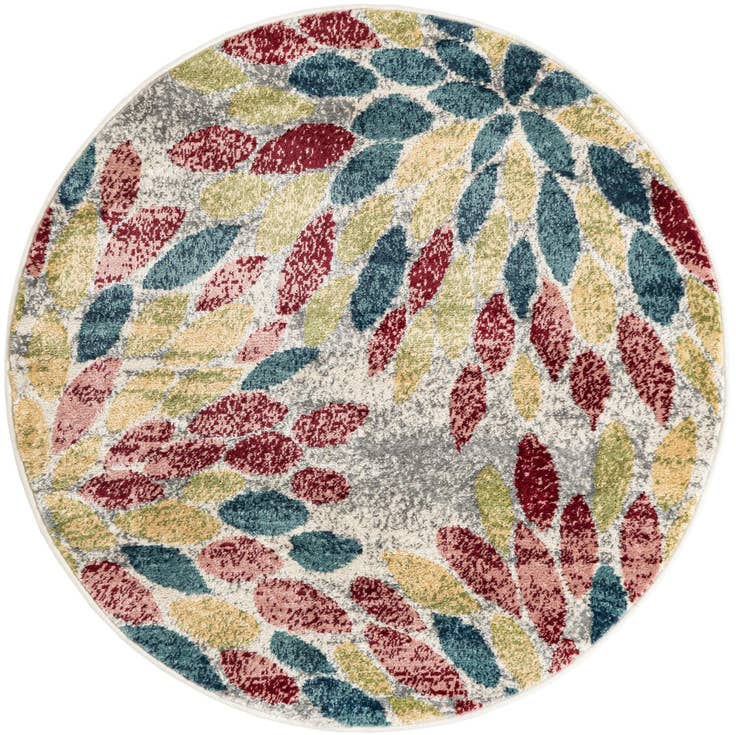 Detail image of 4' 1 x 4' 1 Charleston Round Rug