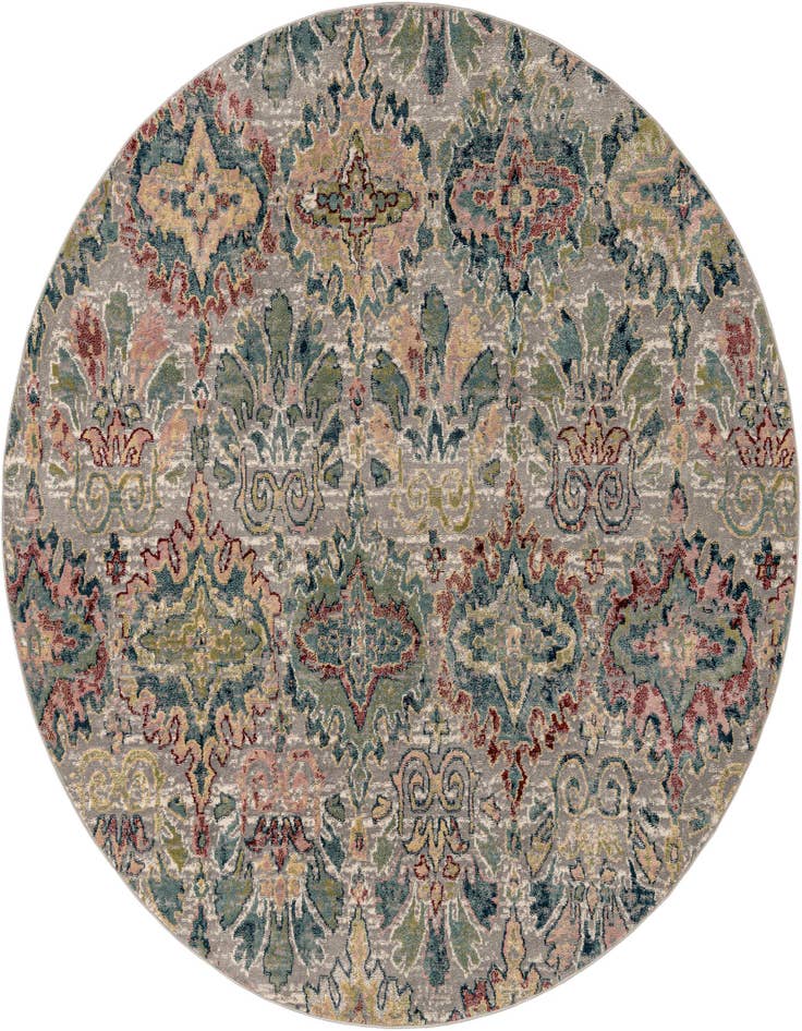 Detail image of 10' 2 x 10' 2 Charleston Round Rug