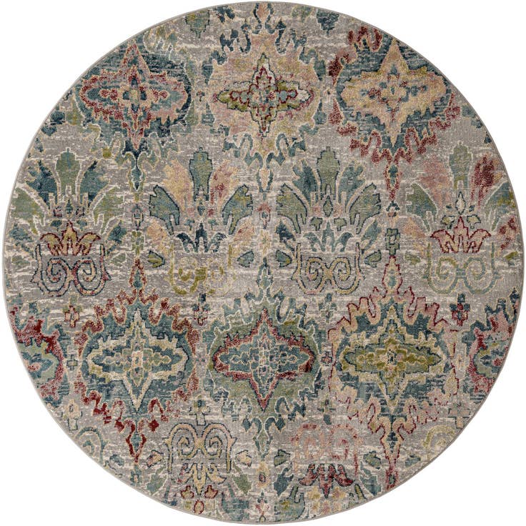 Detail image of 8' x 8' Charleston Round Rug