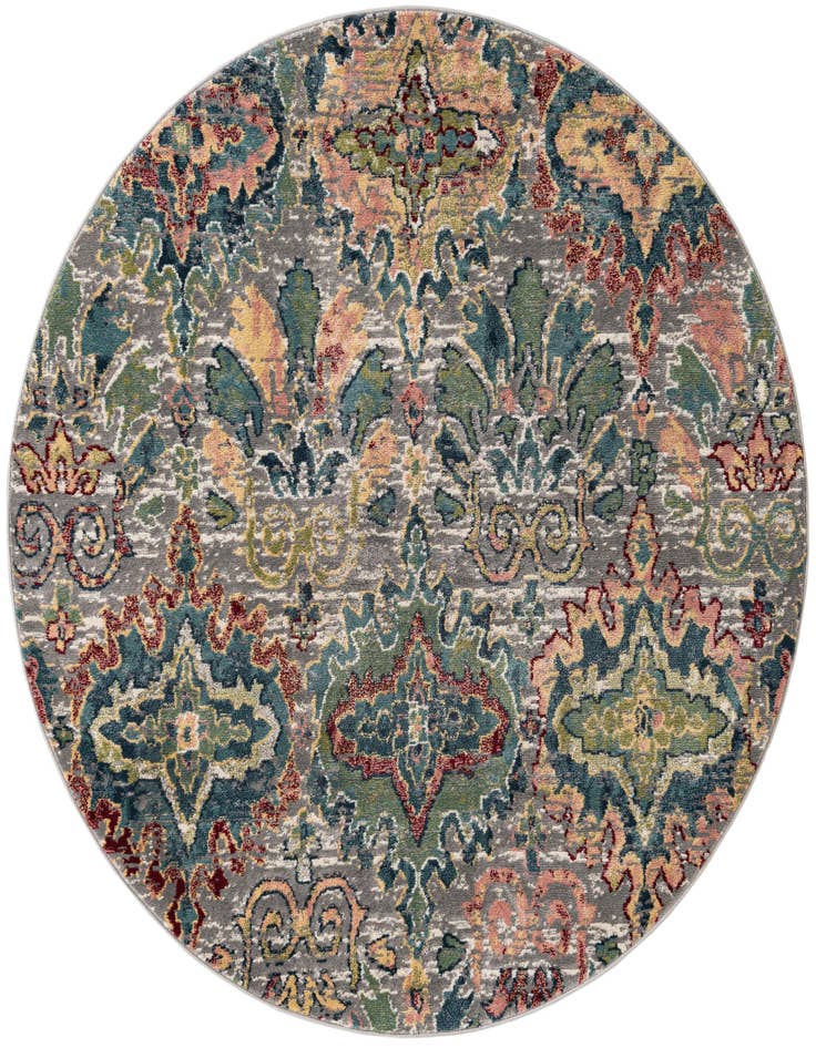 Detail image of 7' x 7' Charleston Round Rug