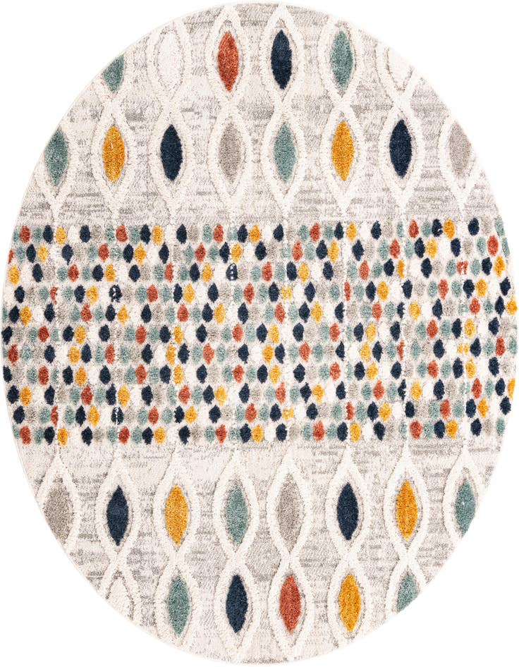 Detail image of 7' x 7' Cherokee Round Rug