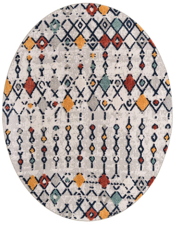 Detail image of 7' x 7' Cherokee Round Rug