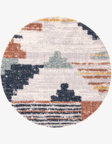 4' x 4' Cherokee Round Rug