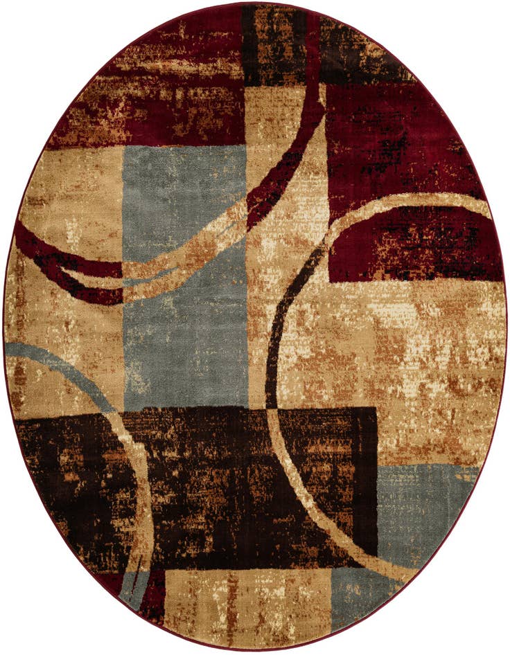 Detail image of 7' 10 x 7' 10 Coffee Shop Round Rug