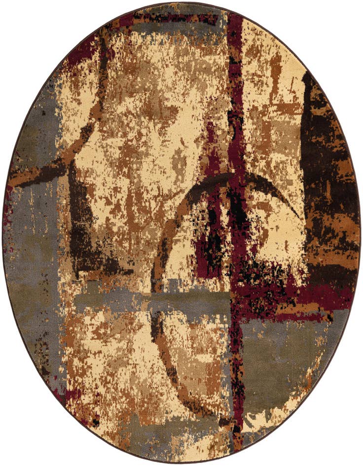 Detail image of 7' 10 x 7' 10 Coffee Shop Round Rug