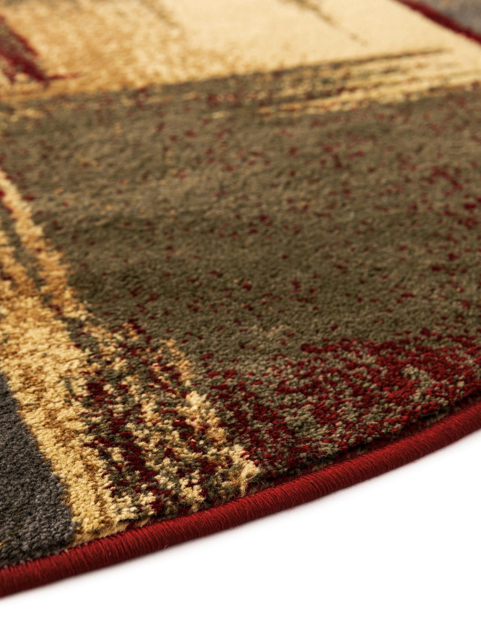 5' 3 x 5' 3 Coffee Shop Round Rug