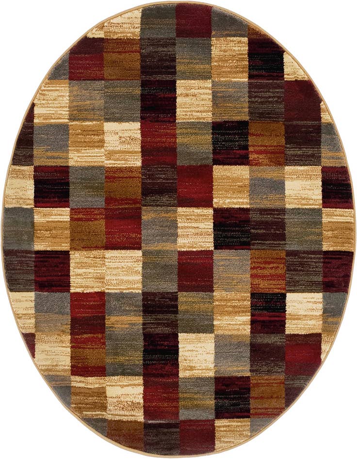 Detail image of 4' x 4' Coffee Shop Round Rug
