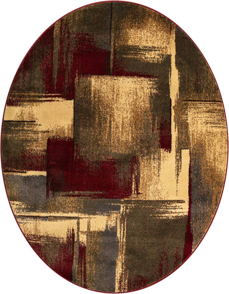 Detail image of 5' 3 x 5' 3 Coffee Shop Round Rug