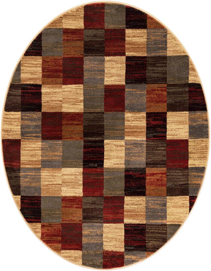 Detail image of 5' 3 x 5' 3 Coffee Shop Round Rug