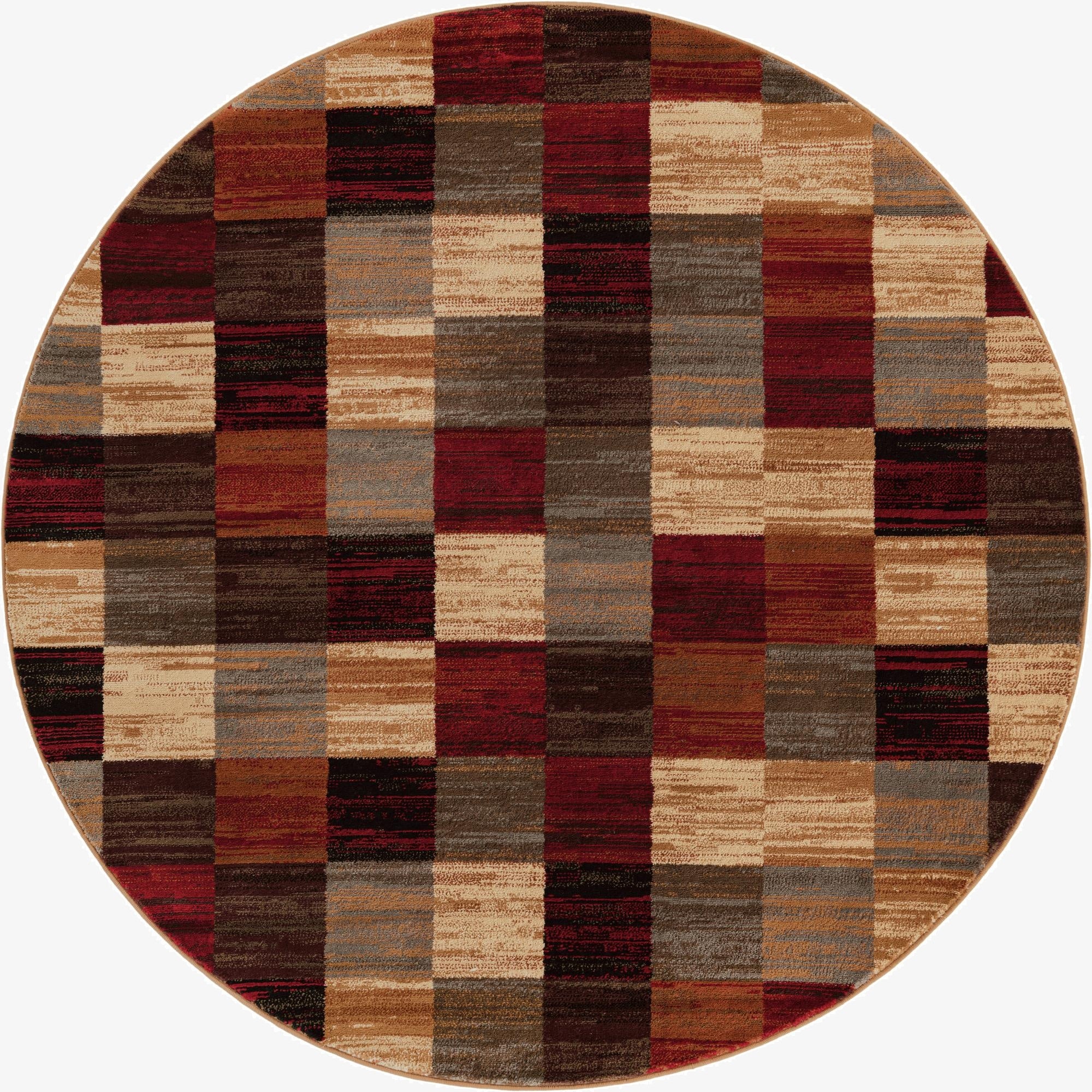 6' x 6' Coffee Shop Round Rug