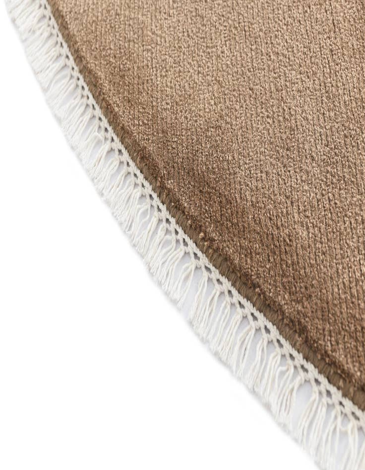 Detail image of 6' 6 x 6' 6  Hand Knotted Darya Wool Round Rug