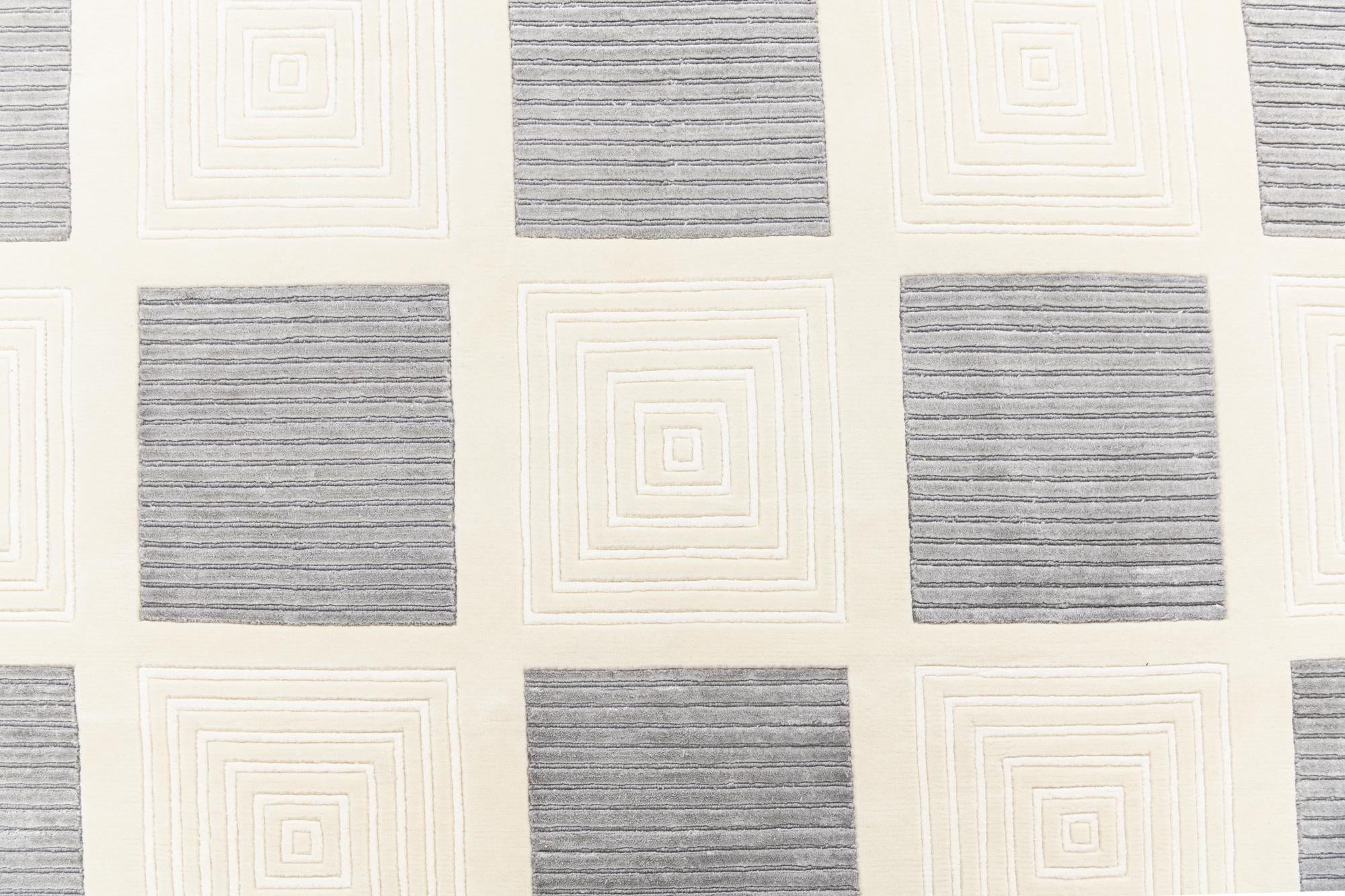 6' 5 x 6' 5 Hand Knotted Darya Wool Round Rug