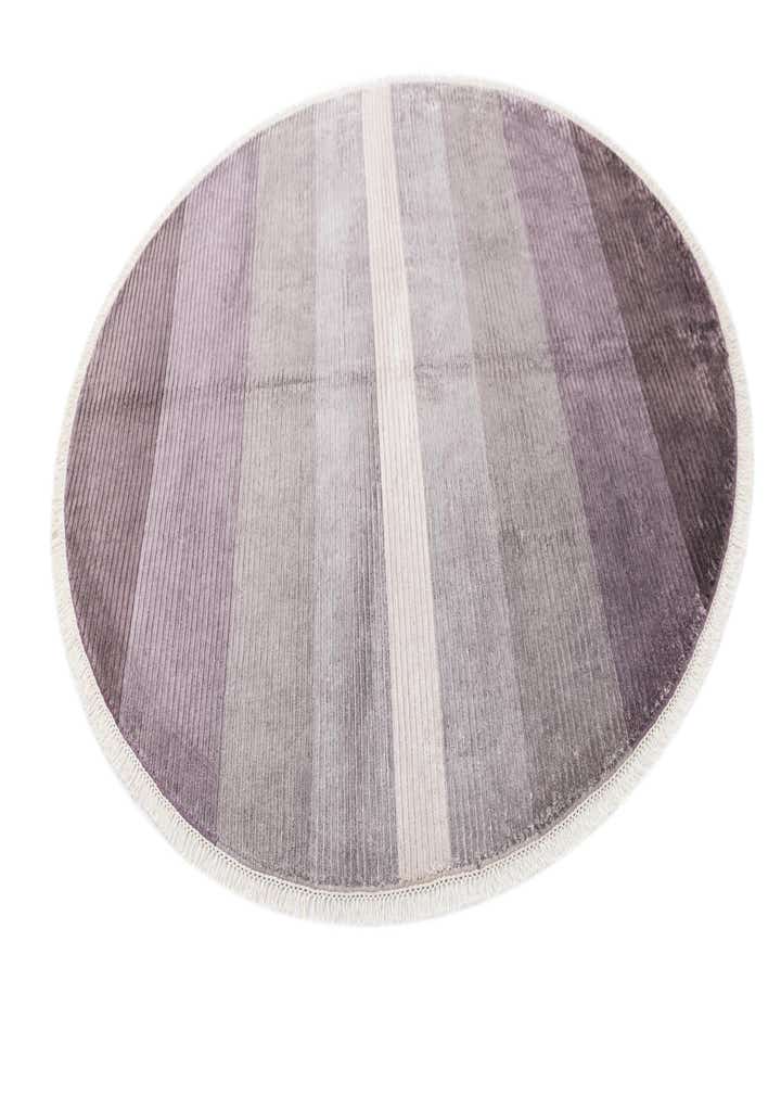 6' 7 x 6' 7 Hand Knotted Darya Wool Round Rug