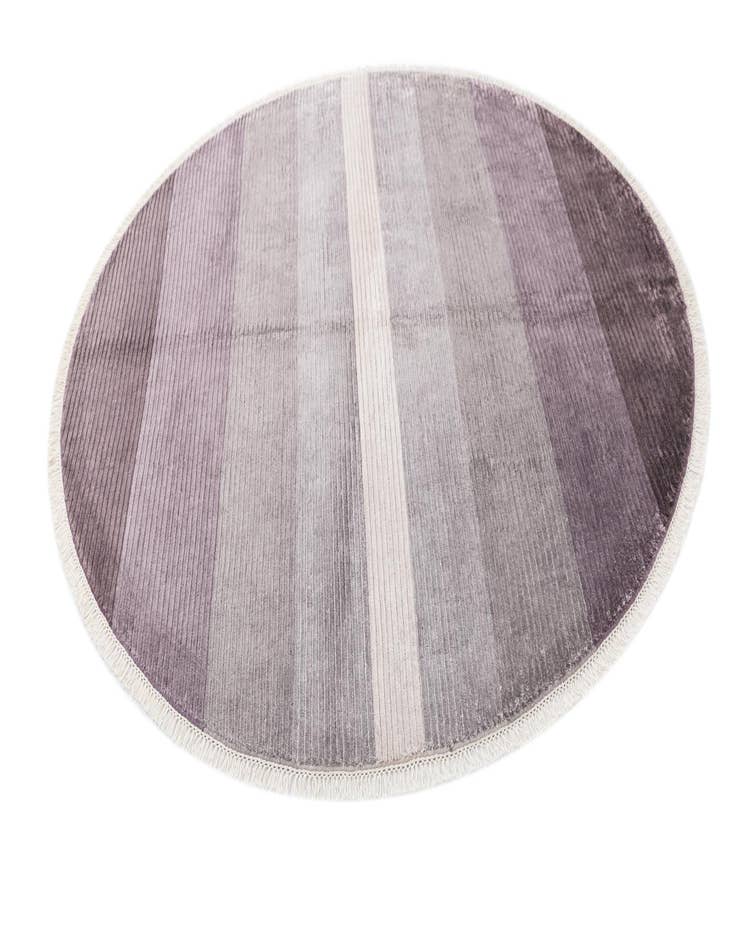 Detail image of 6' 7 x 6' 7 Hand Knotted Darya Wool Round Rug