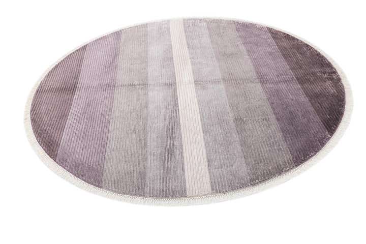 6' 7 x 6' 7 Hand Knotted Darya Wool Round Rug