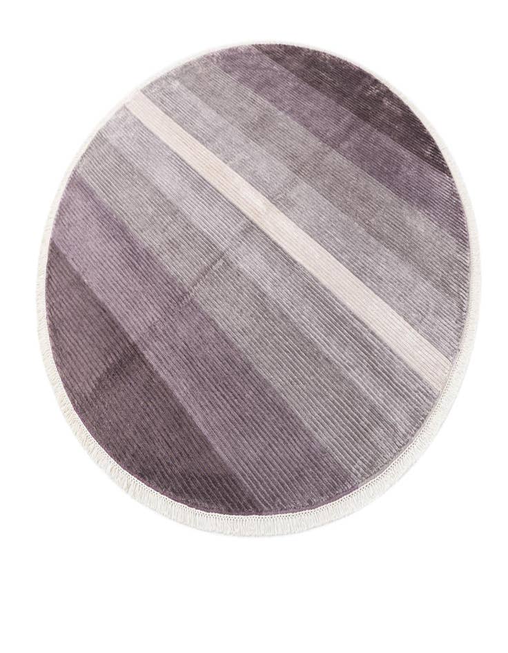 Detail image of 6' 7 x 6' 7 Hand Knotted Darya Wool Round Rug