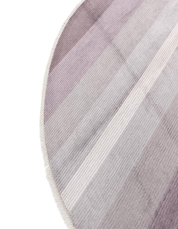 Detail image of 6' 7 x 6' 7 Hand Knotted Darya Wool Round Rug