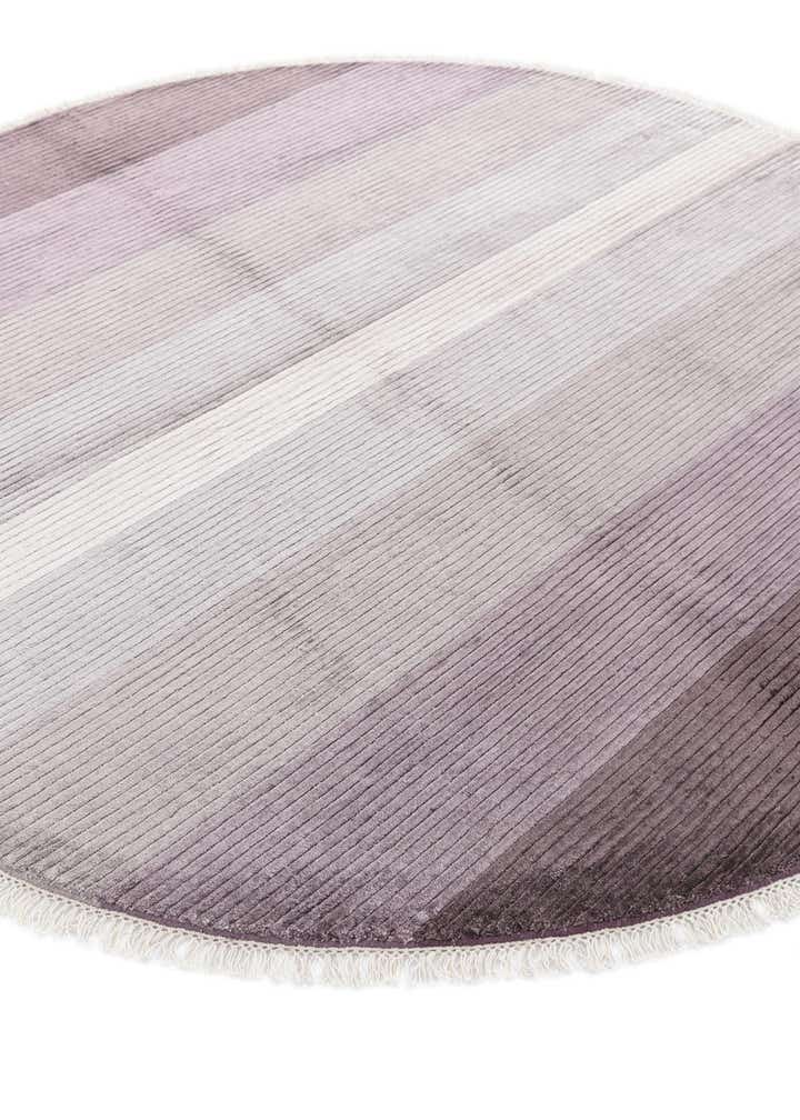 6' 7 x 6' 7 Hand Knotted Darya Wool Round Rug