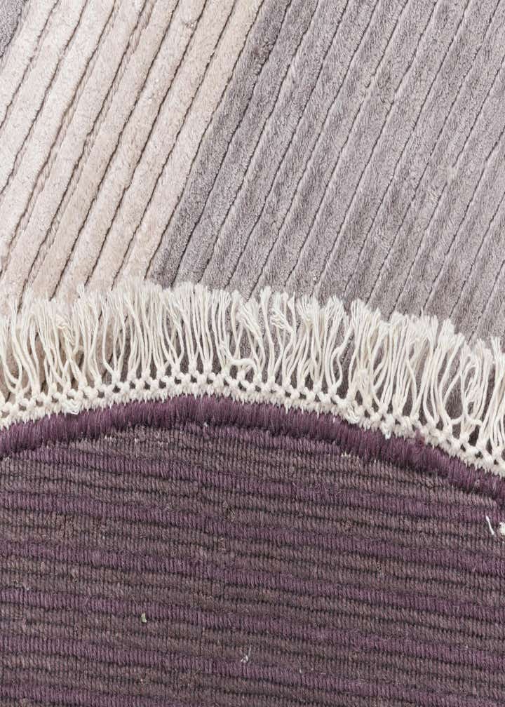 6' 7 x 6' 7 Hand Knotted Darya Wool Round Rug