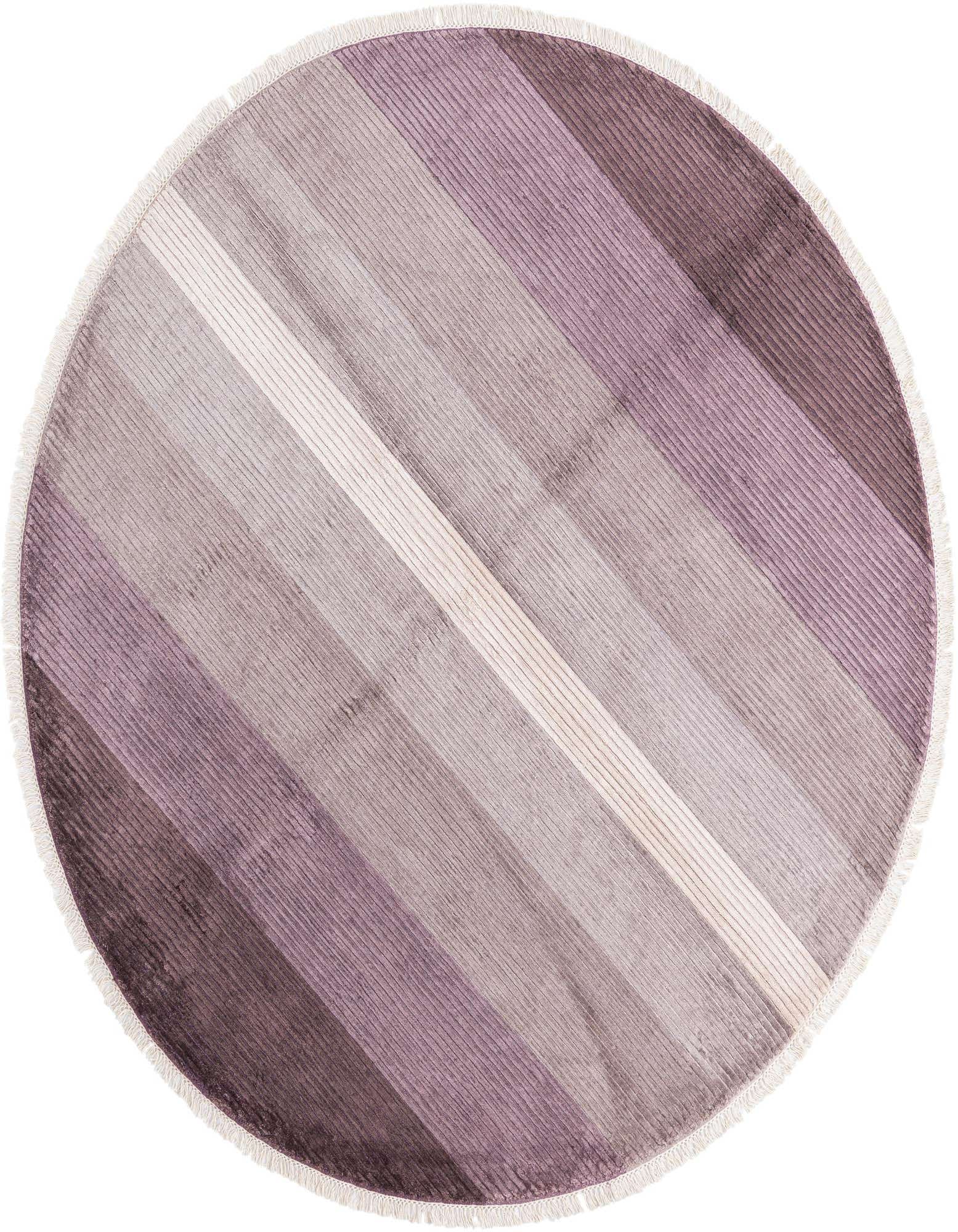 6' 7 x 6' 7 Hand Knotted Darya Wool Round Rug