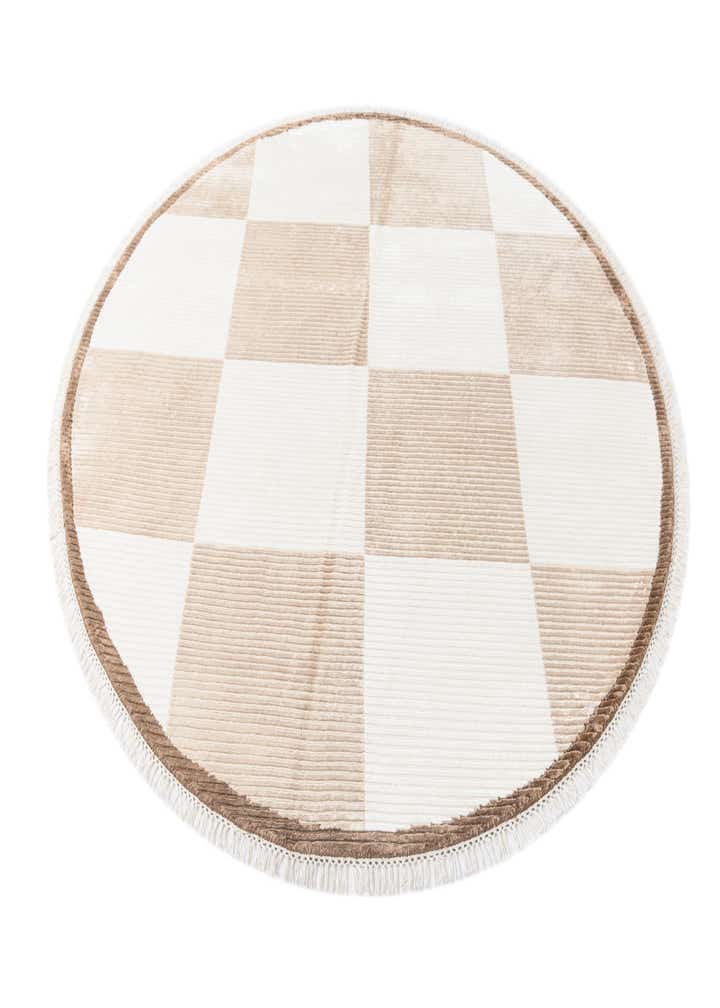 6' 6 x 6' 6 Hand Knotted Darya Wool Round Rug