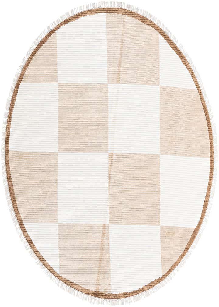 6' 6 x 6' 6 Hand Knotted Darya Wool Round Rug