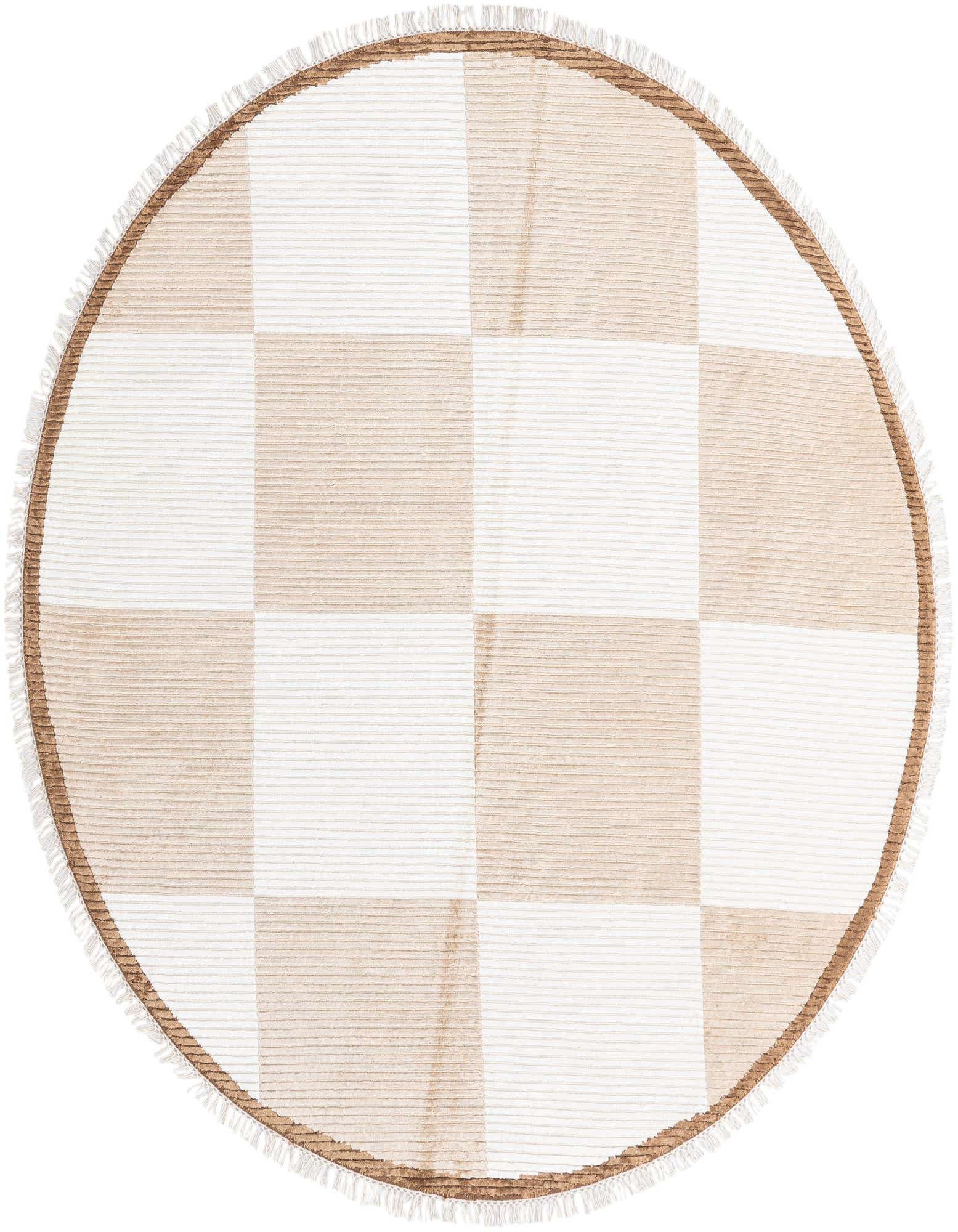 6' 6 x 6' 6 Hand Knotted Darya Wool Round Rug