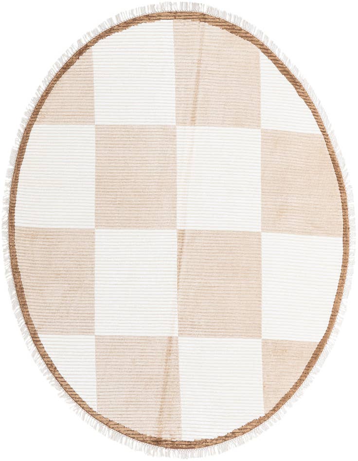 Detail image of 6' 6 x 6' 6 Hand Knotted Darya Wool Round Rug