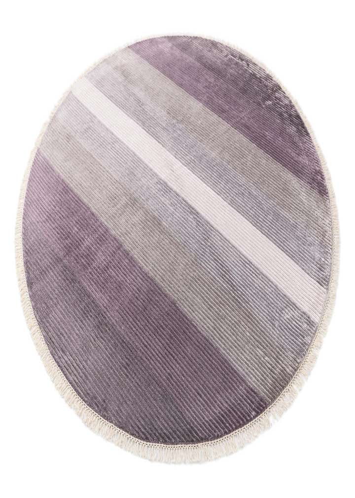 6' 7 x 6' 7 Hand Knotted Darya Wool Round Rug