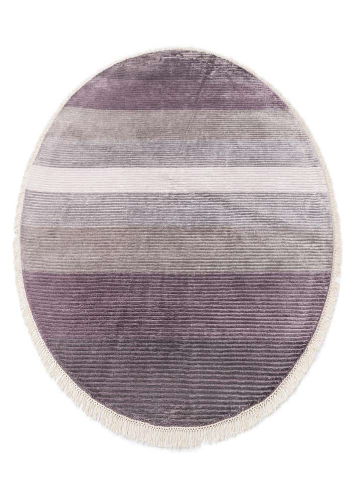 6' 7 x 6' 7 Hand Knotted Darya Wool Round Rug