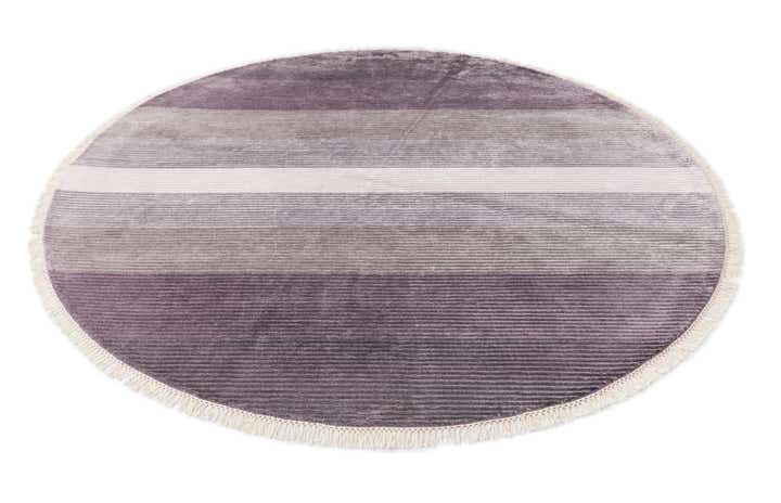 6' 7 x 6' 7 Hand Knotted Darya Wool Round Rug