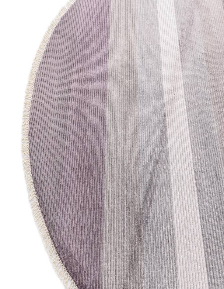Detail image of 6' 7 x 6' 7 Hand Knotted Darya Wool Round Rug