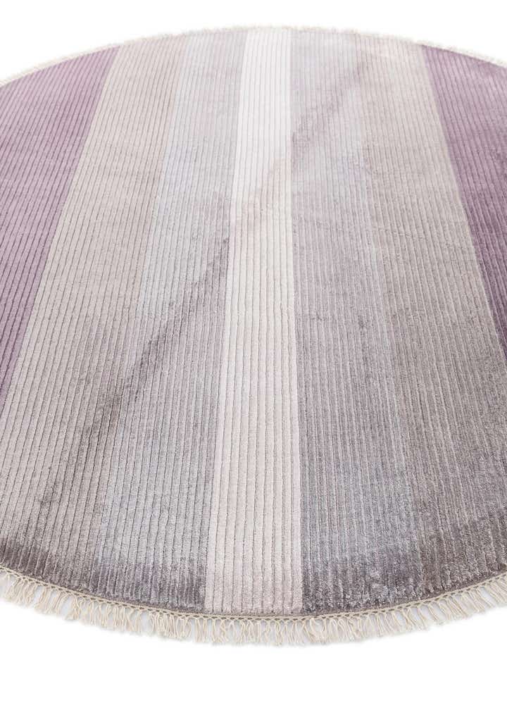 6' 7 x 6' 7 Hand Knotted Darya Wool Round Rug