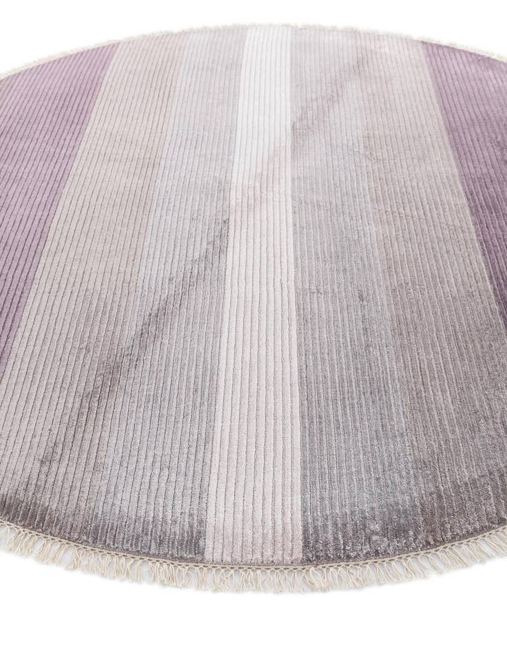 Detail image of 6' 7 x 6' 7 Hand Knotted Darya Wool Round Rug