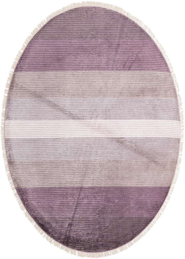 6' 7 x 6' 7 Hand Knotted Darya Wool Round Rug
