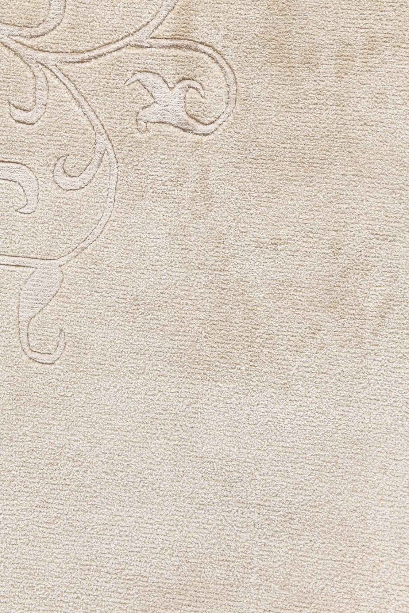 6' 8 x 6' 8 Hand Knotted Darya Wool Round Rug