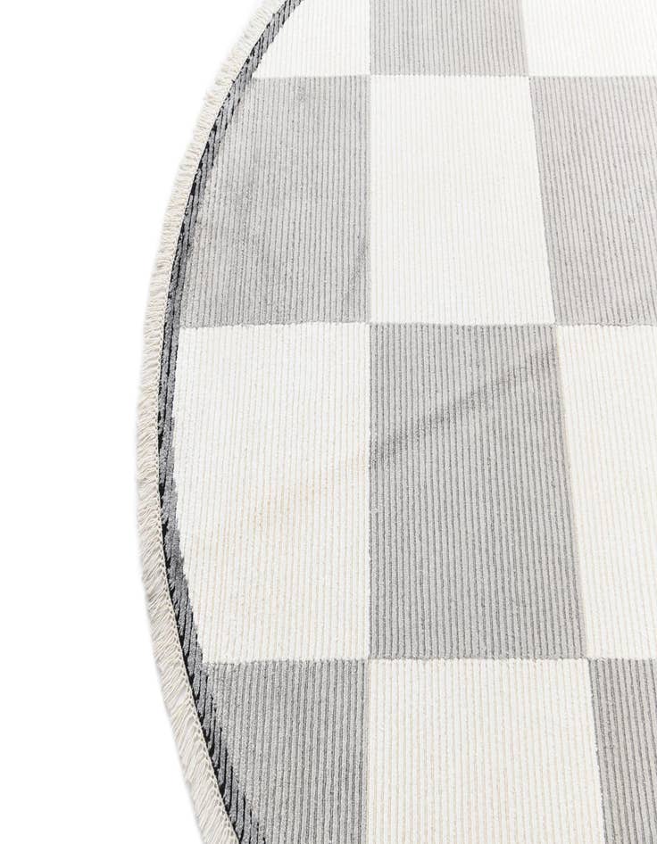 Detail image of 6' 3 x 6' 3 Hand Knotted Darya Wool Round Rug