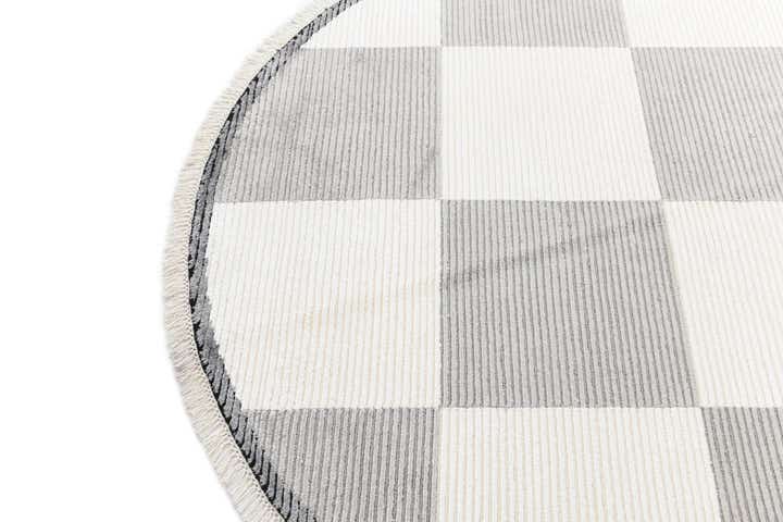 6' 3 x 6' 3 Hand Knotted Darya Wool Round Rug