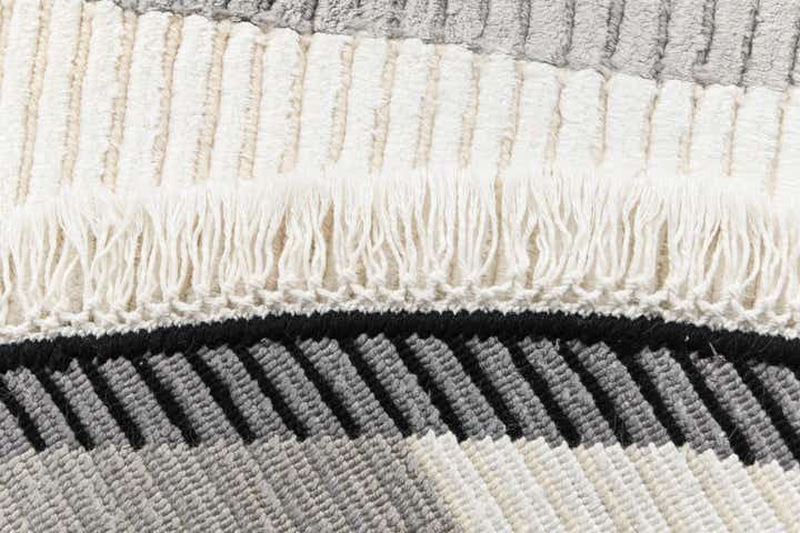 6' 3 x 6' 3 Hand Knotted Darya Wool Round Rug