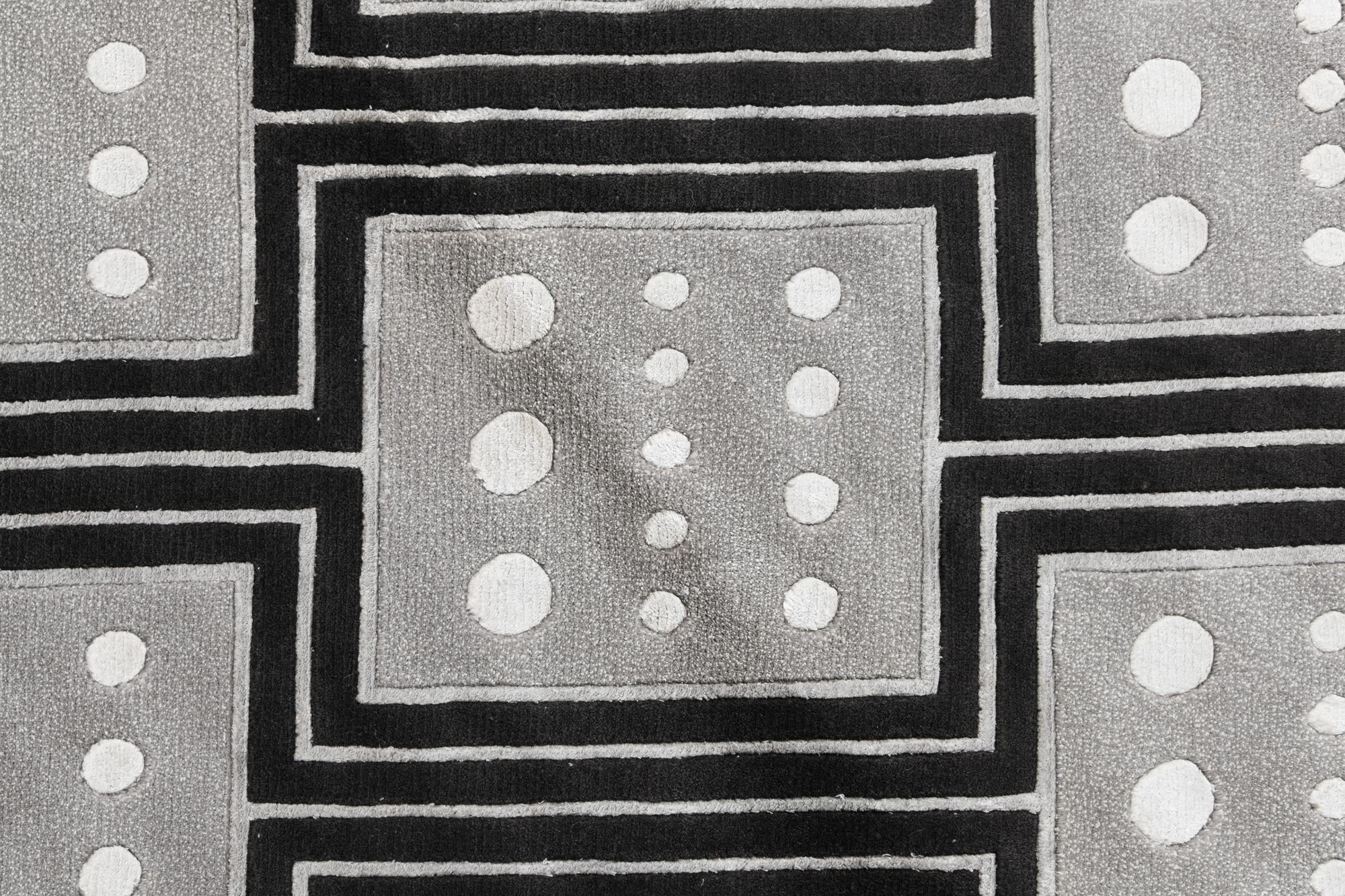 6' 5 x 6' 5 Hand Knotted Darya Wool Round Rug